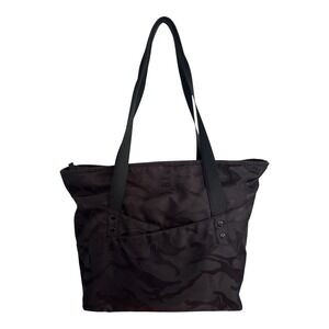 OGIO 94000 Downtown Tote Bag Black Camo Laptop Travel Commuter Luggage Sleeve